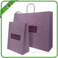Strong Reinforcement Purple Paper Bag Wholesale